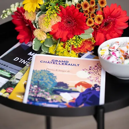 Logis - Vue Nature & Parking Prive, A10 A 5min Appartement Châtellerault