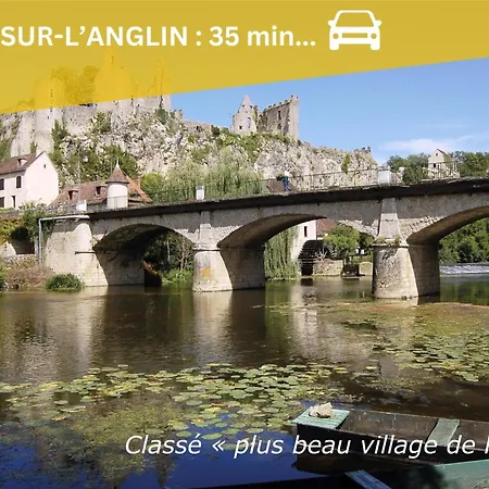 Logis à 5 Min De L'autoroute A10, Balcon&parking Privé Châtellerault