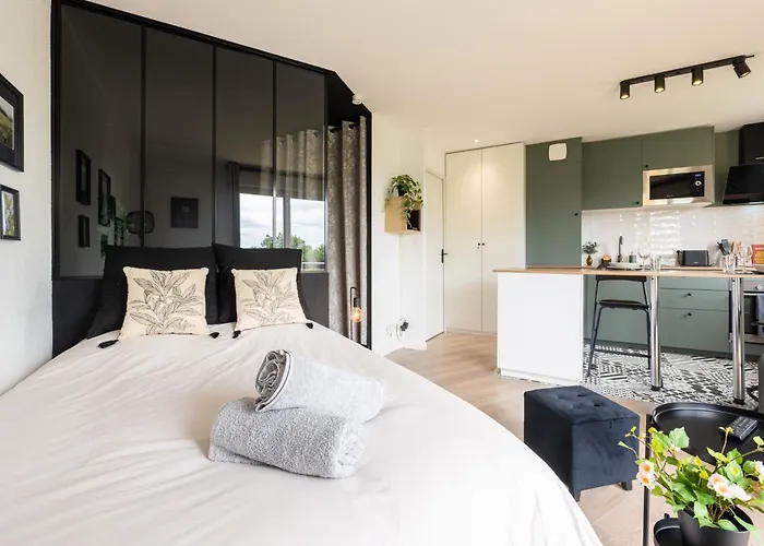 Logis à 5 Min De L'autoroute A10, Balcon&parking Privé Apartamento Châtellerault