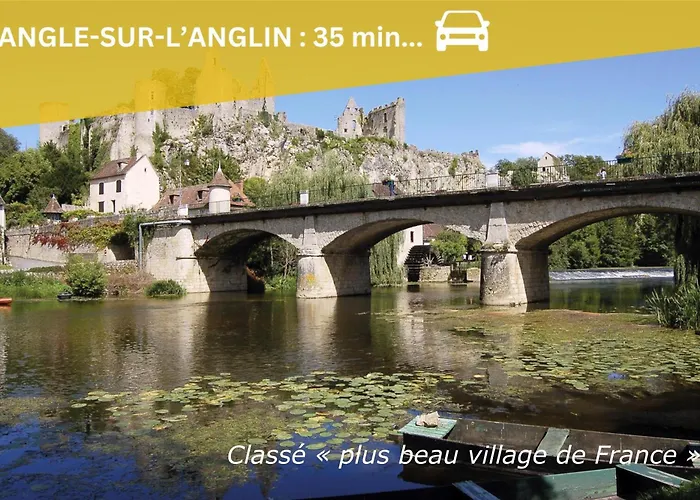 Logis à 5 Min De L'autoroute A10, Balcon&parking Privé Châtellerault